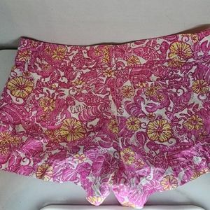 LILLY PULITZER  Walsh Shorts   CHUM BUCKET  Size 6